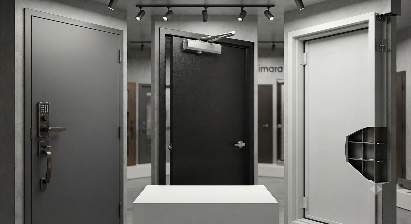 Steel Door Accessories: Handles, Closers, and Frames